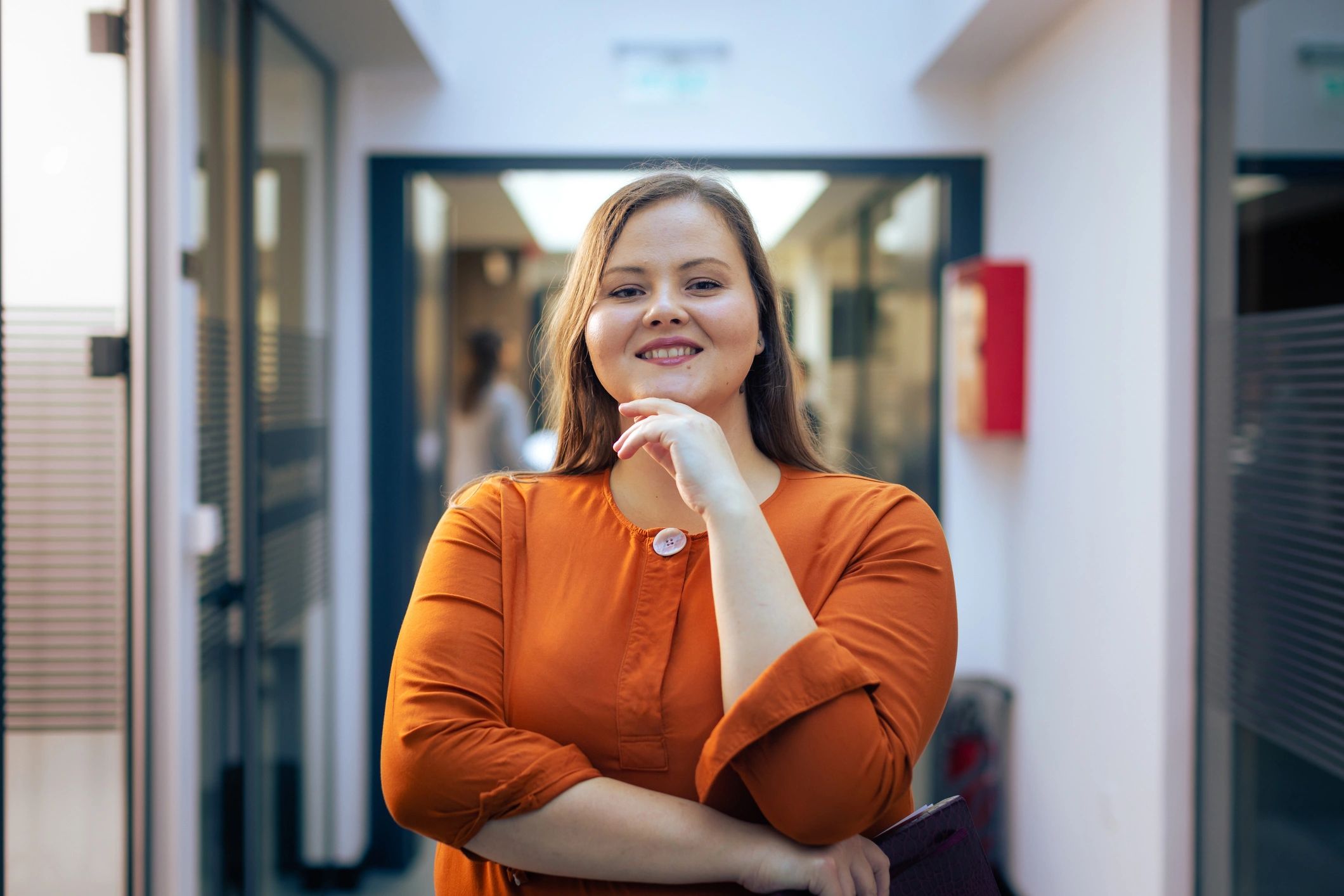 business testimonial portrait