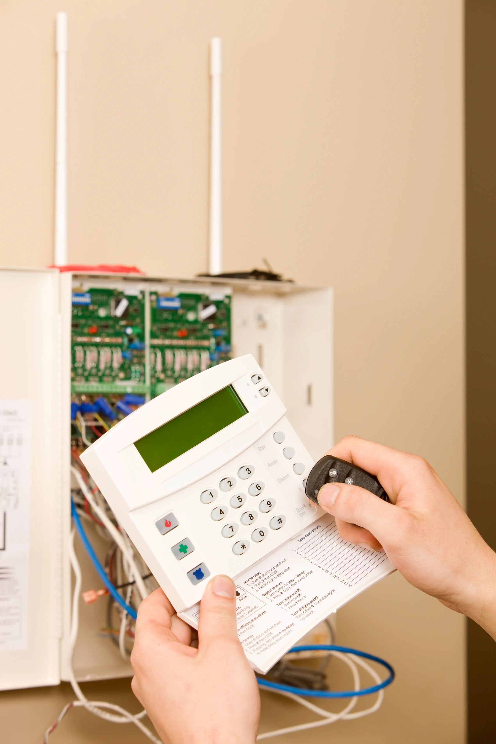 commercial security system project