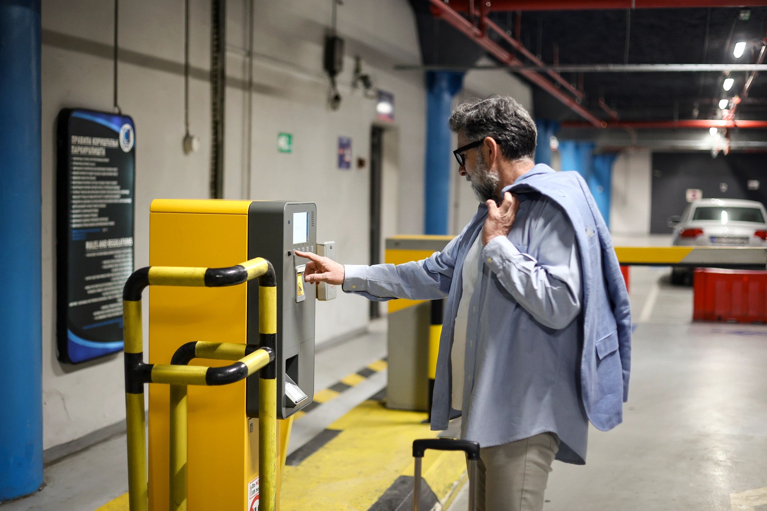 parking garage access control