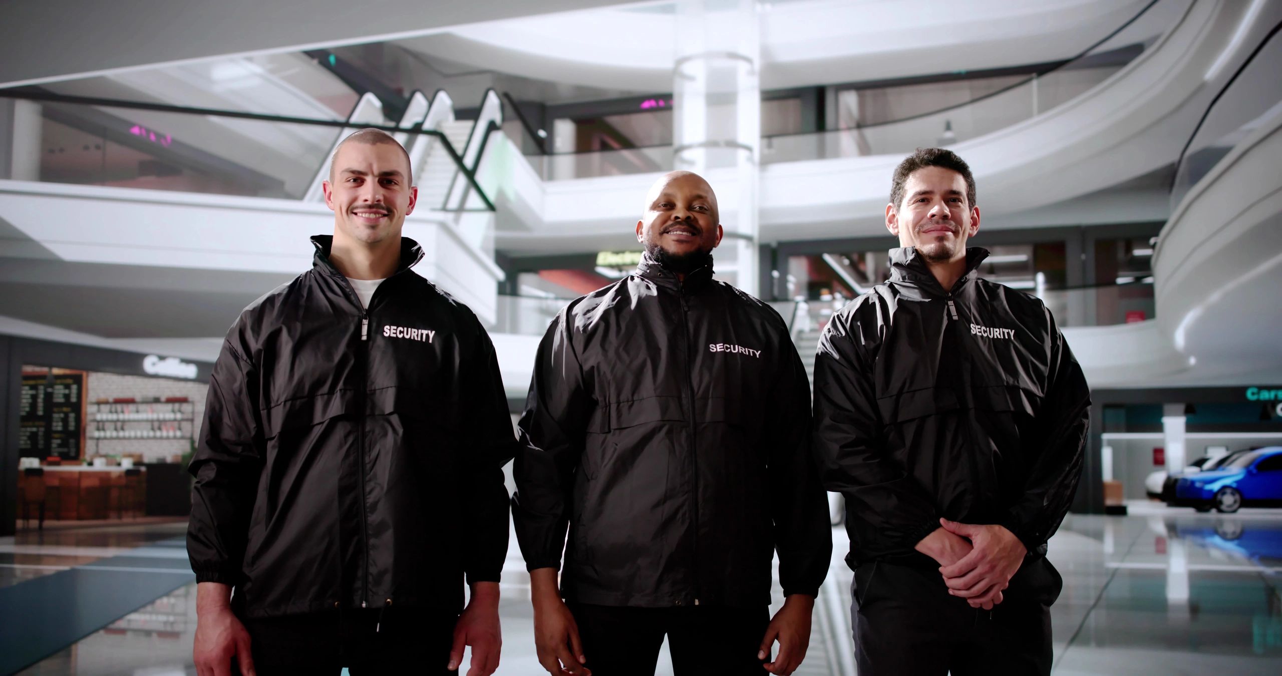 commercial security team professional